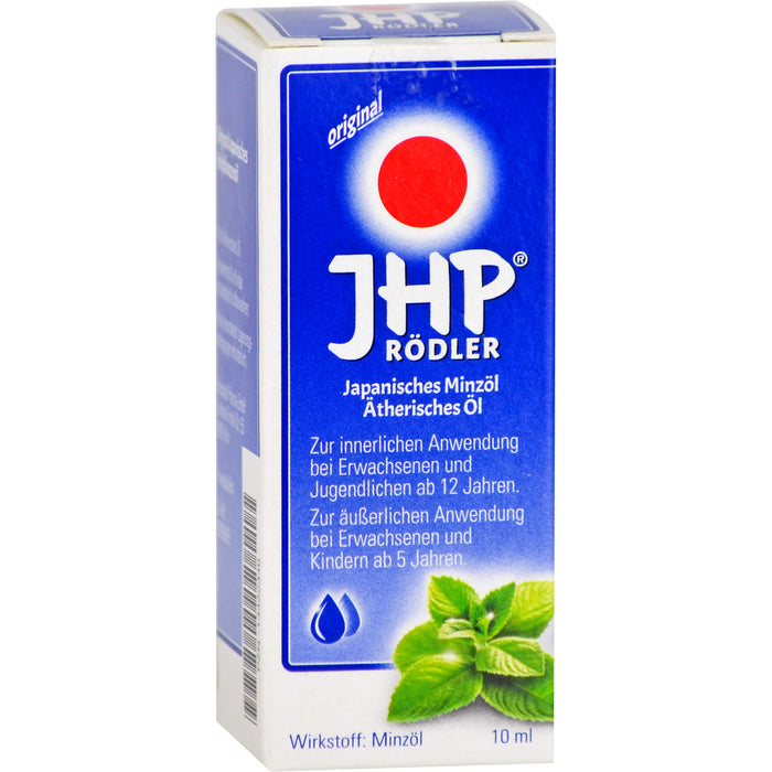 JHP Rödler Japanisches Minzöl, 10 ml ätherisches Öl