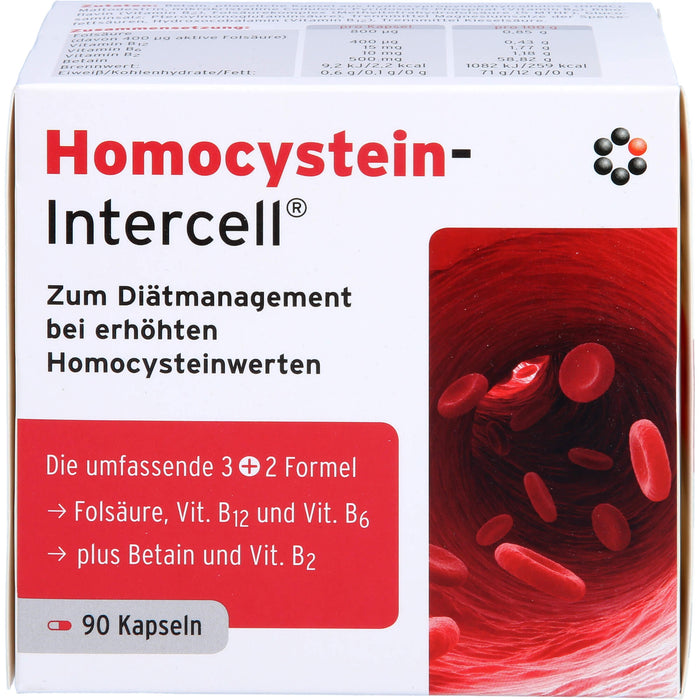 Homocystein-Intercell Kapseln, 90 pcs. Capsules