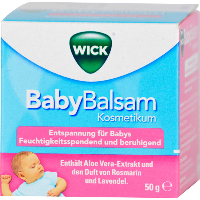 WICK BabyBalsam, 50 g Crème