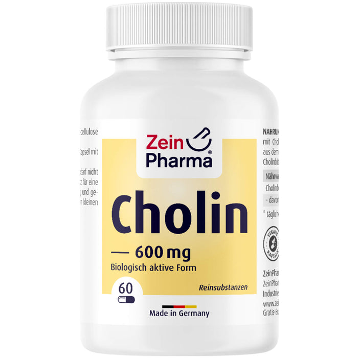 ZeinPharma Cholin 600 mg Kapseln, 60 pcs. Capsules