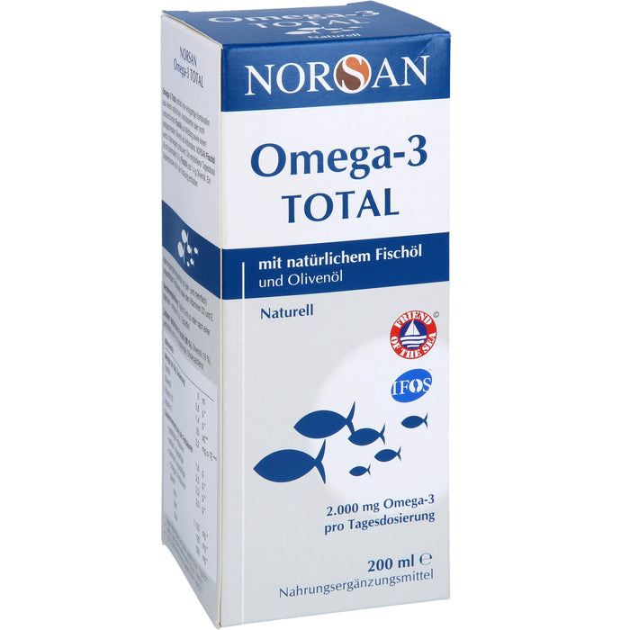 NORSAN Omega-3 Total Naturell Lösung, 200 ml Solution