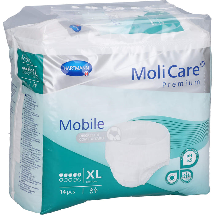 MoliCare Premium Mobile 5 Tropfen Gr. XL, 14 St