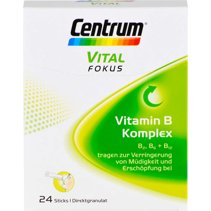 Centrum Vital Fokus Vitamin B Komplex Direktgranulat Sticks, 24 pcs. Sachets