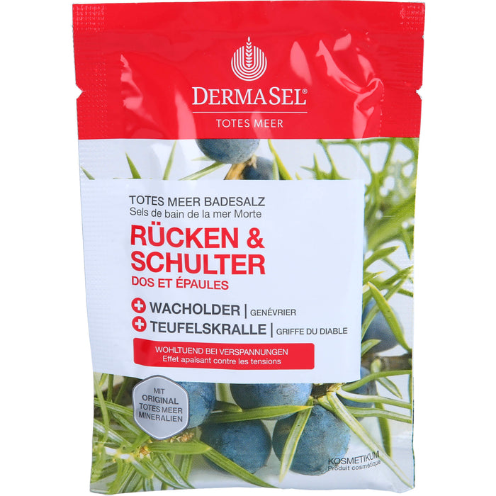 DermaSel Totes Meer Badesalz Rücken & Schulter, 80 g BAD