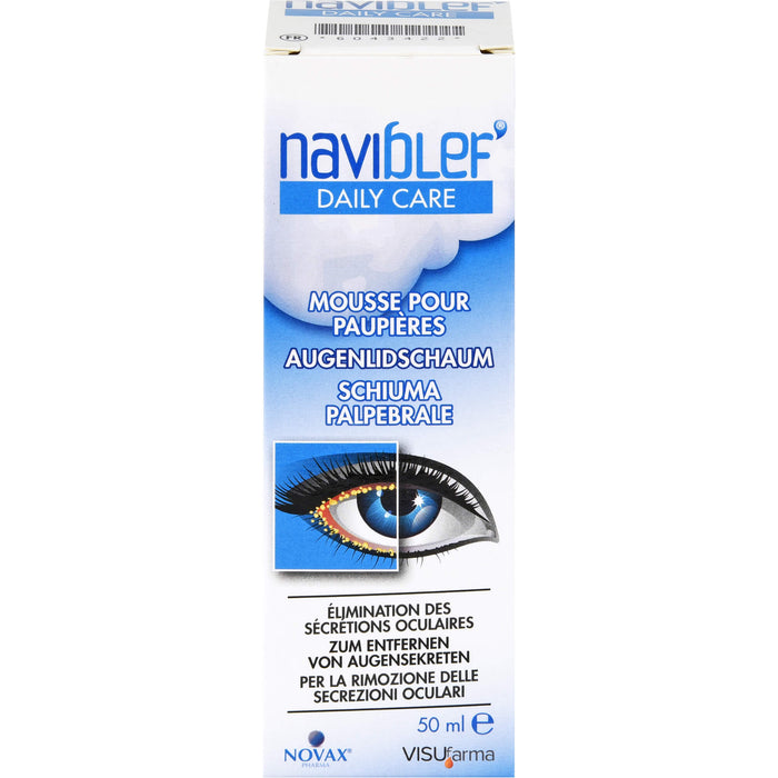 Naviblef Daily Care Augenlidschaum, 50 ml Foam