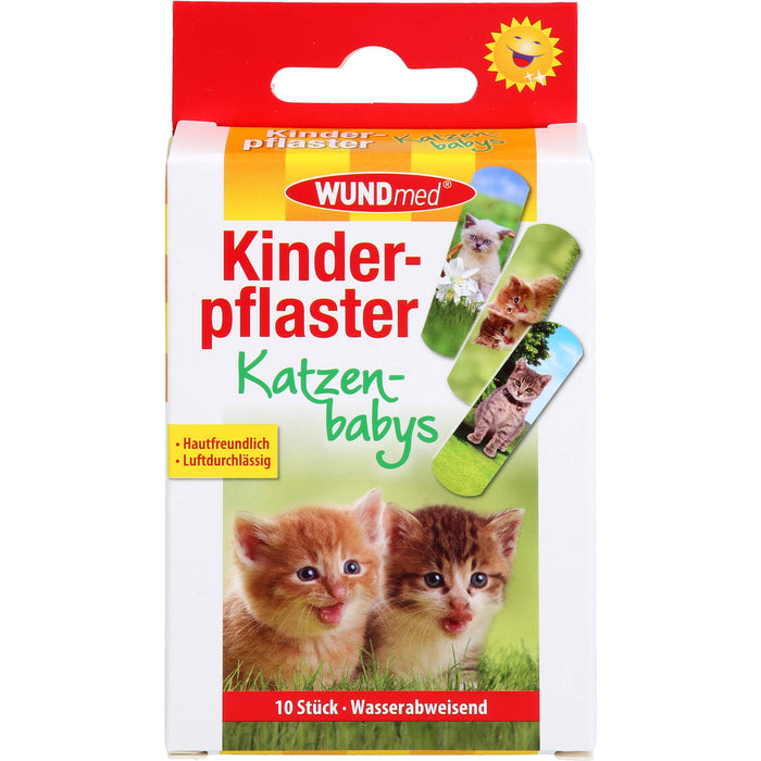 Kinderpflaster Katzenbabys, 10 St PFL