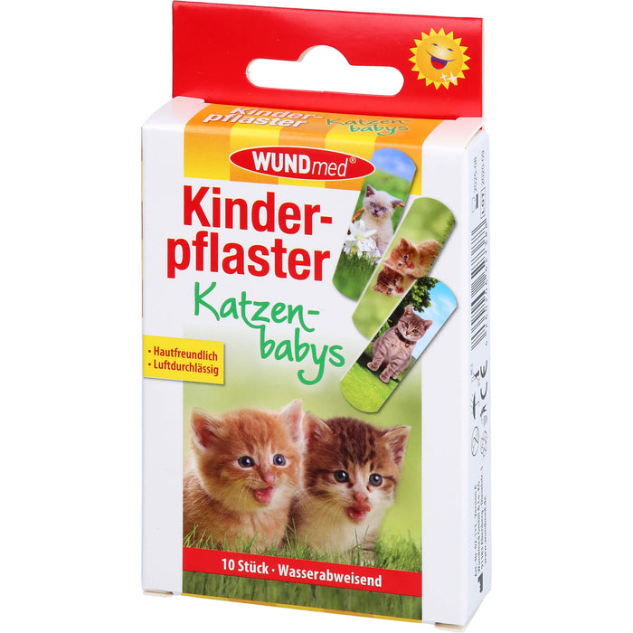 Kinderpflaster Katzenbabys, 10 St PFL