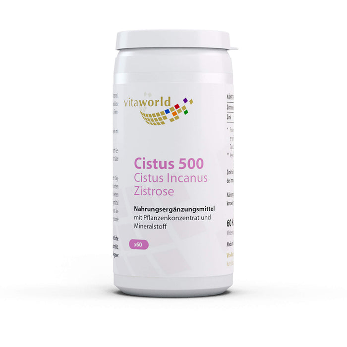 vitaworld Cistus 500 Kapseln, 60 pcs. Capsules