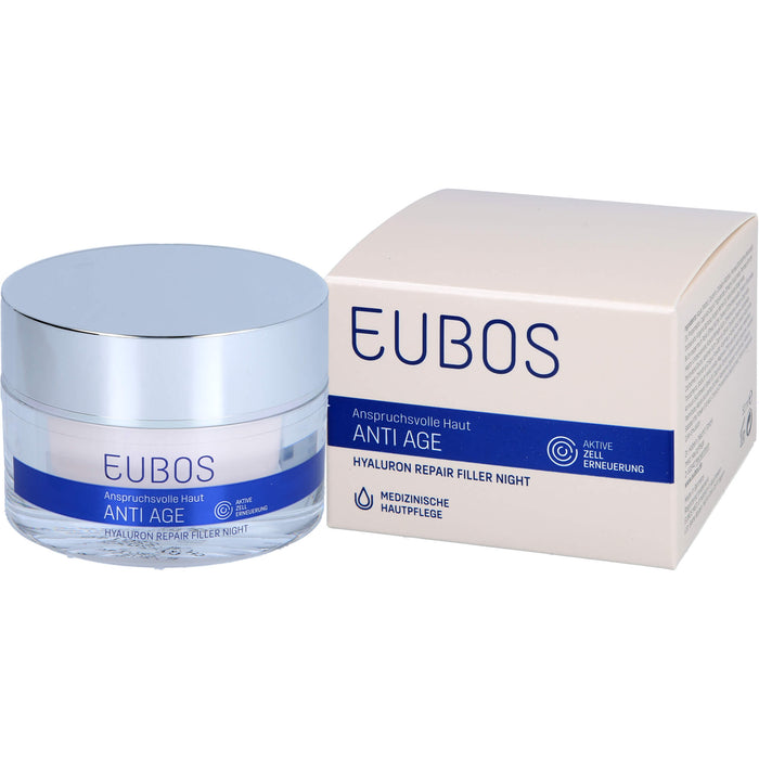 EUBOS Hyaluron Repair Filler Night Creme, 50 ml Crème