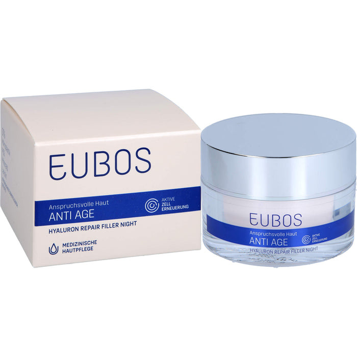 EUBOS Hyaluron Repair Filler Night Creme, 50 ml Crème