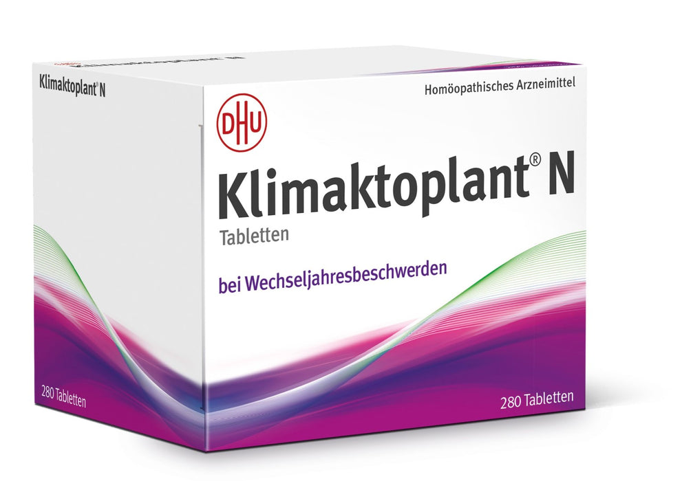 DHU Klimaktoplant N bei Wechseljahresbeschwerden - hormonfrei – gut verträglich, 280 pc Tablettes