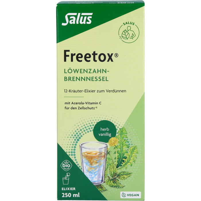 Salus Freetox Löwenzahn-Brennnessel Elixier, 250 ml Solution