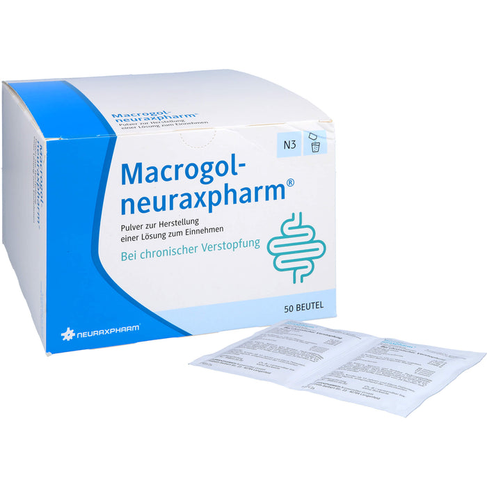 Macrogol-neuraxpharm Pulver zur Herstellung einer Lösung zum Einnehmen, 50 St PLE