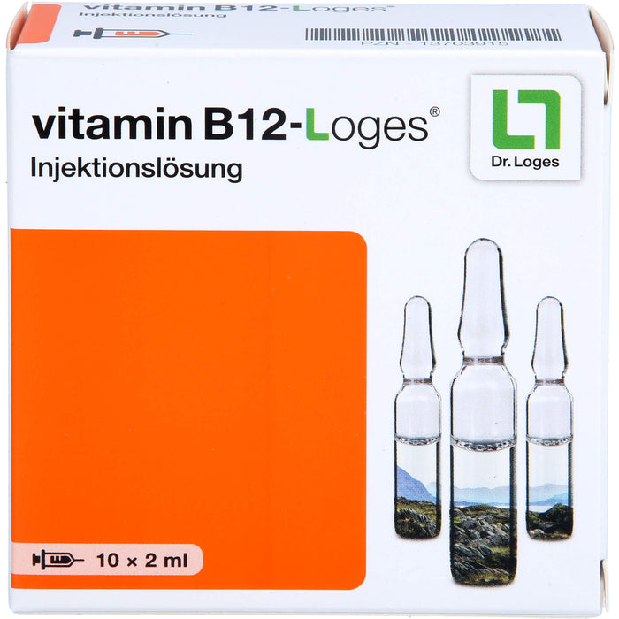 vitamin B12-Loges Injektionslösung, 10 St. Ampullen