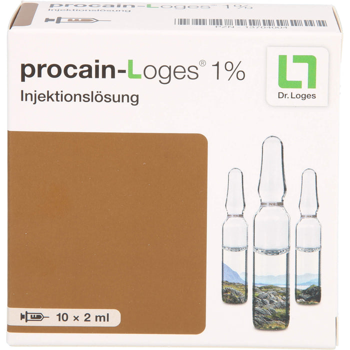 procain-Loges 1 % Injektionslösung, 10 St. Ampullen