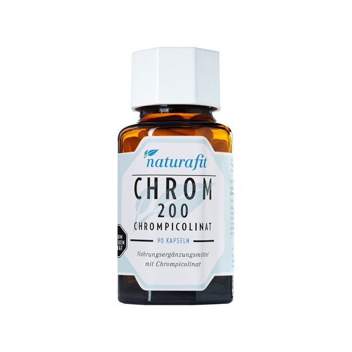 naturafit Chrom 200 Chrompicolinat Kapseln, 90 St. Kapseln