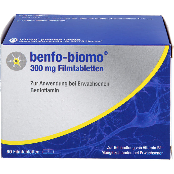 benfo-biomo 300 mg Filmtabletten, 90 pc Tablettes