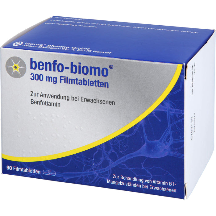 benfo-biomo 300 mg Filmtabletten, 90 St. Tabletten