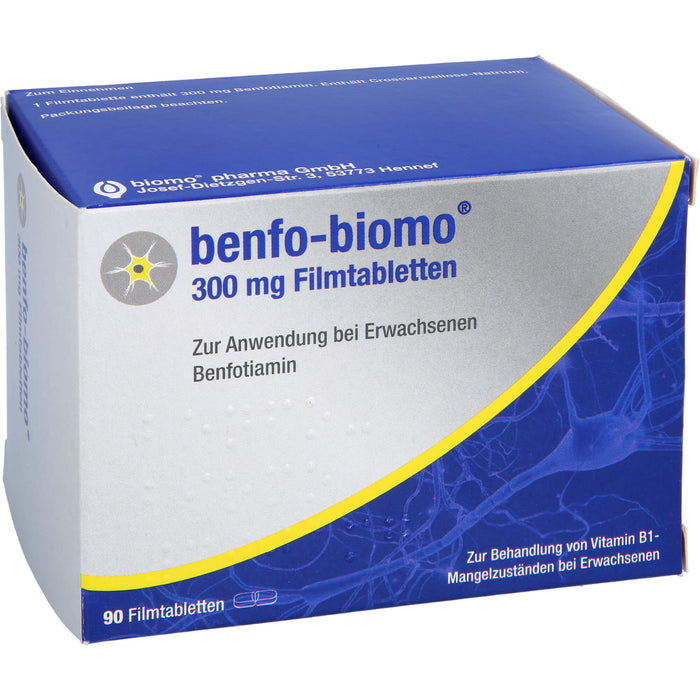 benfo-biomo 300 mg Filmtabletten, 90 pcs. Tablets