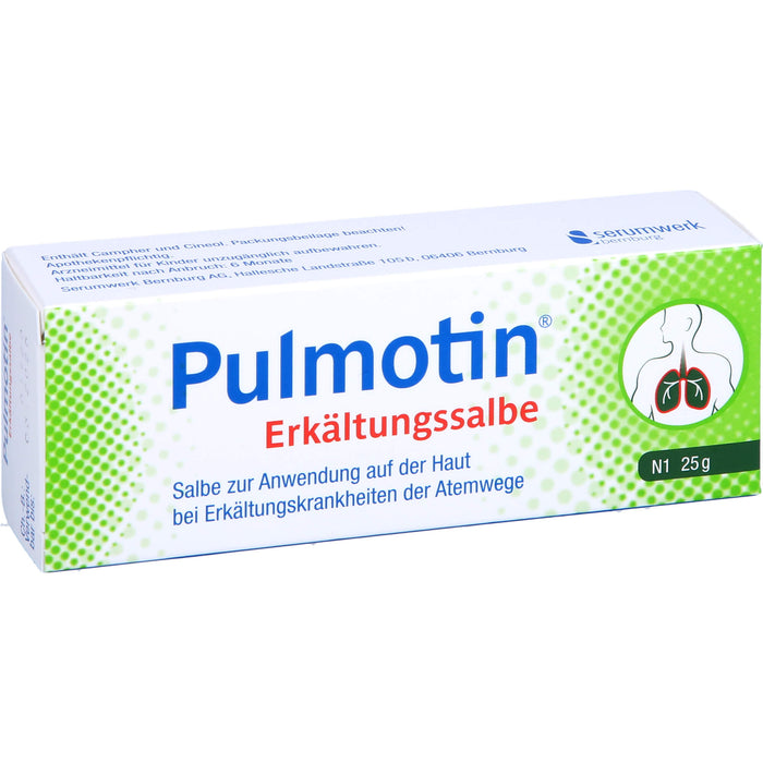 Pulmotin Erkältungssalbe, 25 g Crème