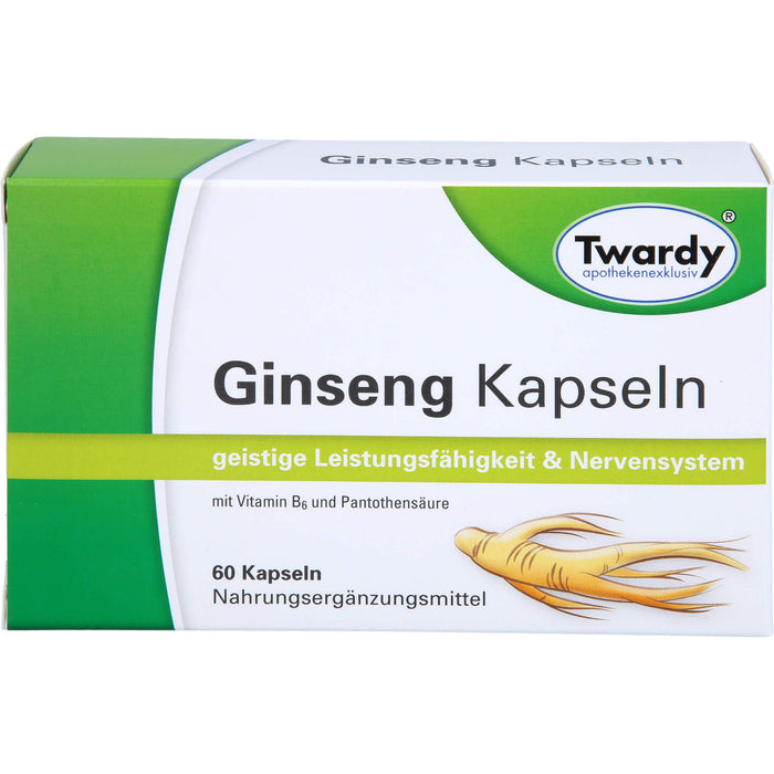 Twardy Ginseng Kapseln, 60 St. Kapseln