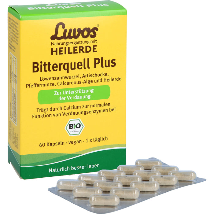 Luvos Heilerde Bitterquell Plus Kapseln, 60 pcs. Capsules