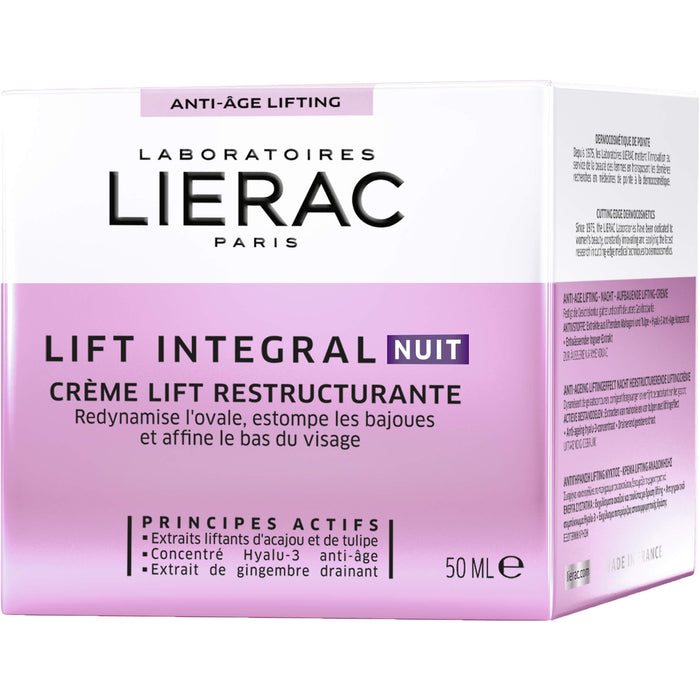 LIERAC Lift Integral aufbauende Nachtcreme, 50 ml Crème