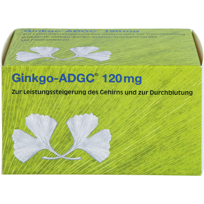 Ginkgo-ADGC 120 mg, Filmtabletten, 120 St. Tabletten