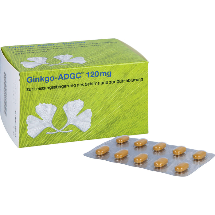 Ginkgo-ADGC 120 mg, Filmtabletten, 120 St. Tabletten