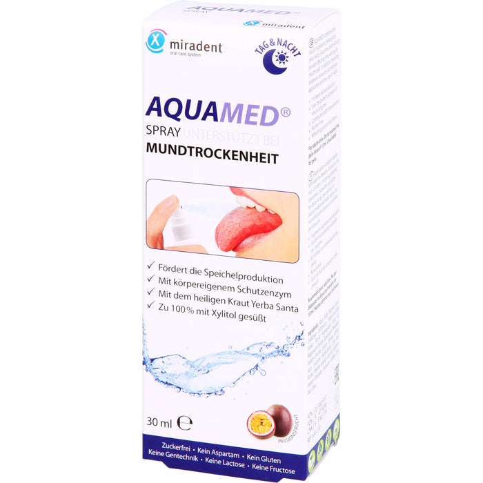 AQUAMED Mundtrockenheits-Spray, 30 ml Solution