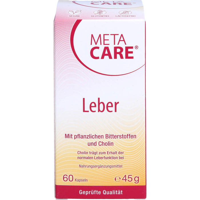 metacare Leber Kapseln, 60 St. Kapseln