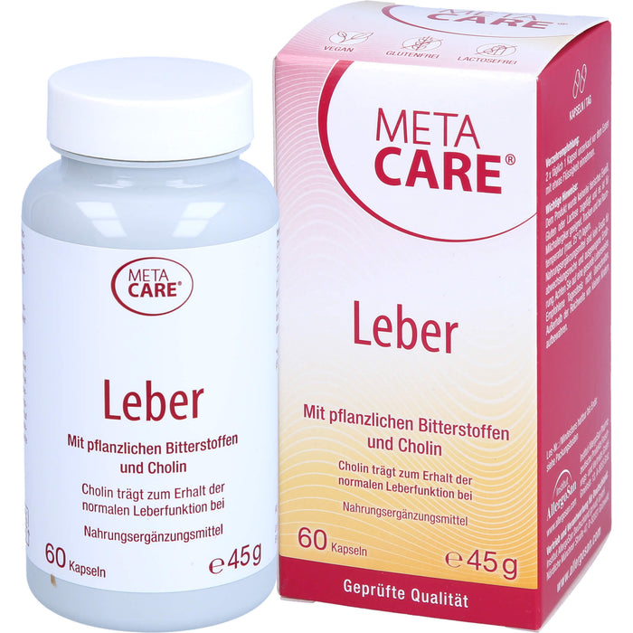 metacare Leber Kapseln, 60 St. Kapseln