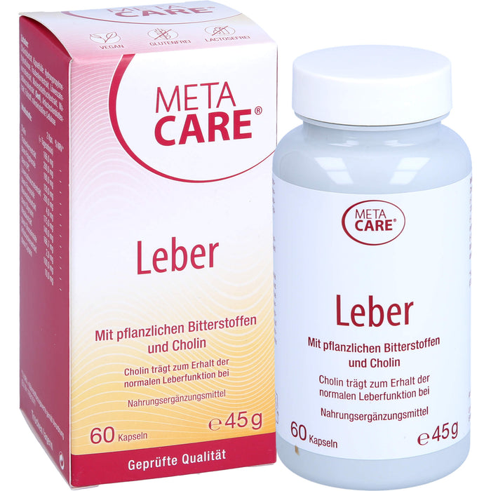 metacare Leber Kapseln, 60 pc Capsules