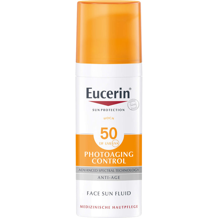 Eucerin Photoaging Control Face Sun Fluid LSF 50, 50 ml Lösung