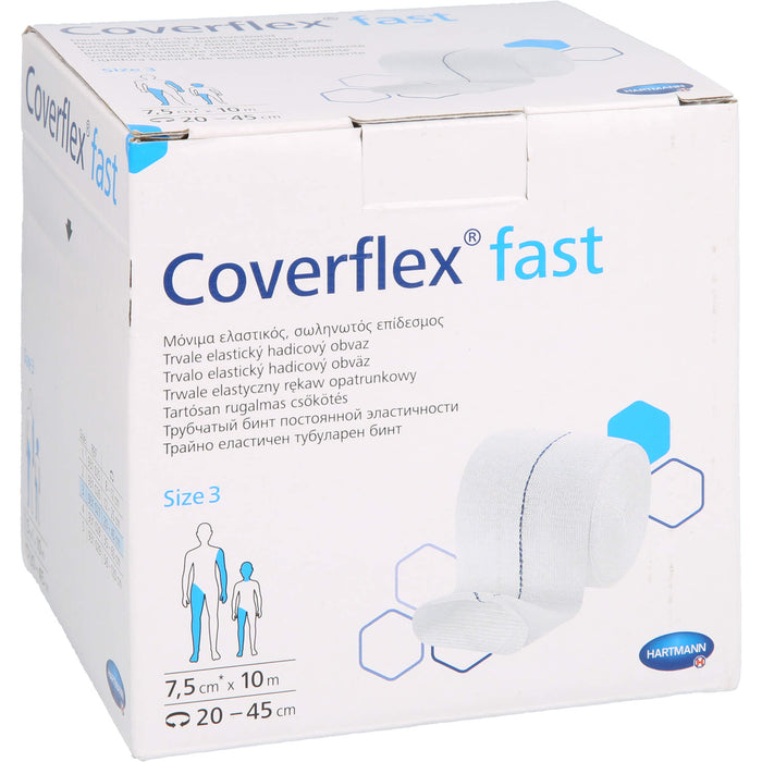 Coverflex fast Gr3 Schlauchverb. 7,5cmx10m, 1 St VER