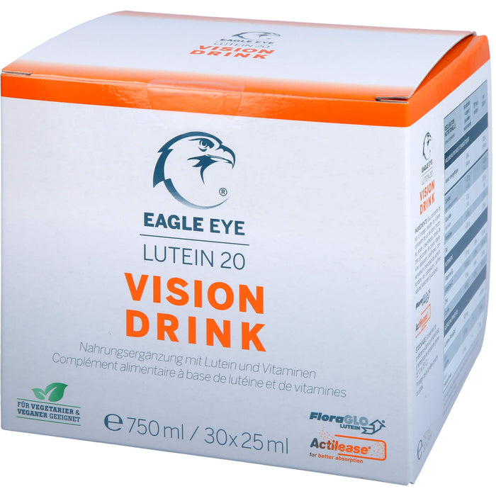 Eagle Eye Lutein 20 Vision Drink, 30X25 ml AMP