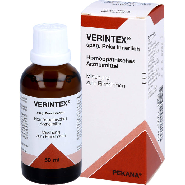 Verintex spag. Peka innerlich Mischung, 50 ml TRO