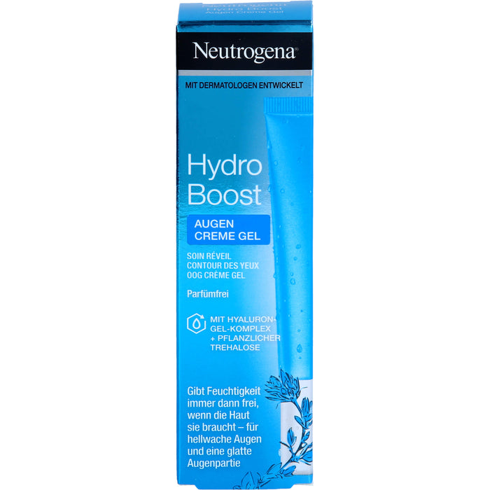 Neutrogena HydroBoost Belebendes Augen Creme Gel, 15 ml GEL