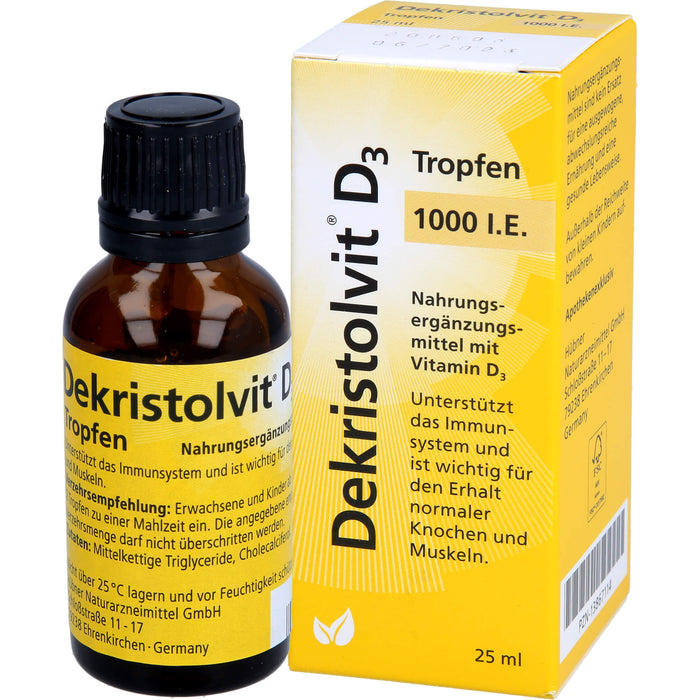 Dekristolvit D3 Tropfen 1000 I.E., 25 ml TRO