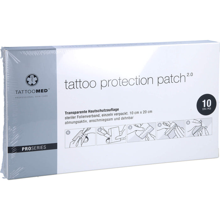 TattooMed tattoo protection patch 2,0, 10 St PFL