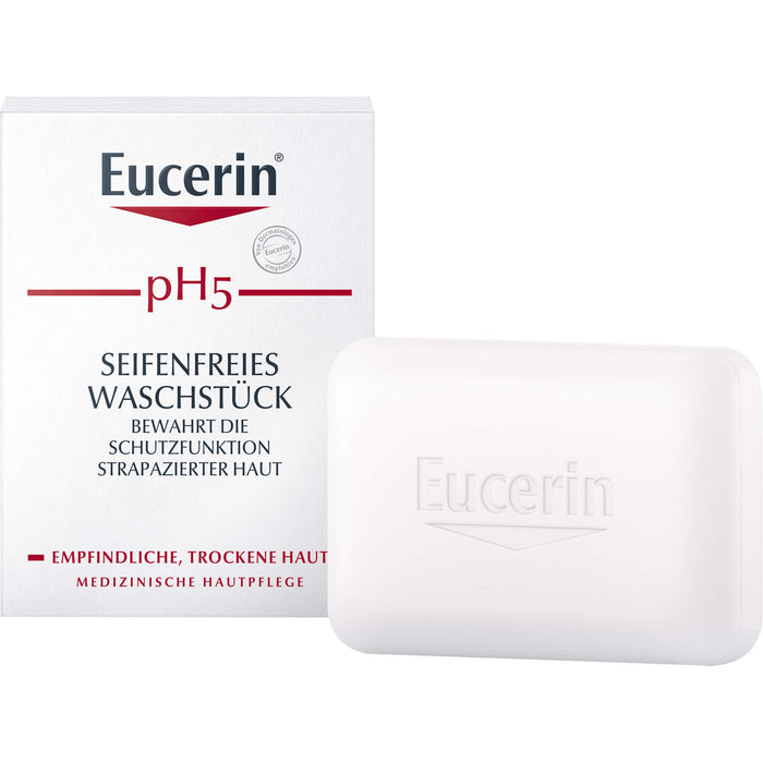 Eucerin pH5 seifenfreies Waschstück, 100 g soins du corps