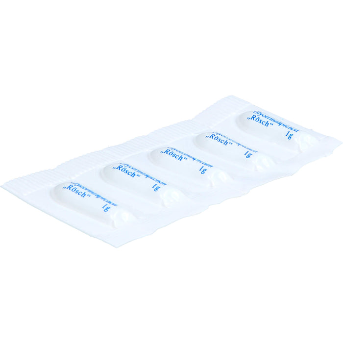 Glycerin Zäpfchen Rösch 1 g gegen Verstopfung, 10 pcs. Suppositories