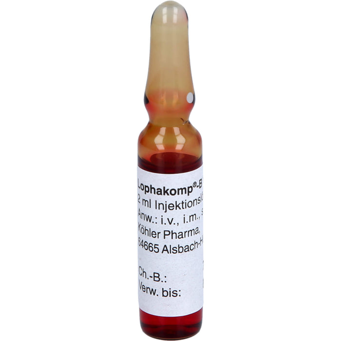 Lophakomp-B12 (3000 µg) Ampullen zur parenteralen B 12-Therapie in Depotform, 10 pc Ampoules