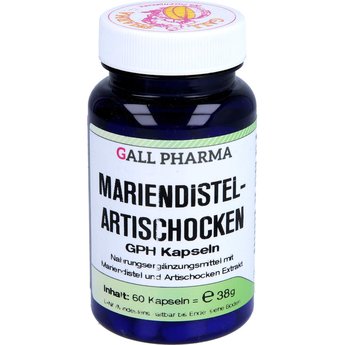 MARIENDISTEL-ARTISCHOCKEN GPH KAPSELN, 60 St KAP