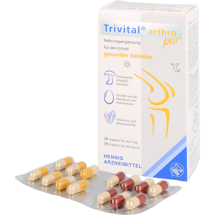 Trivital arthro pur Kapseln für gesunde Gelenke, 56 pcs. Capsules