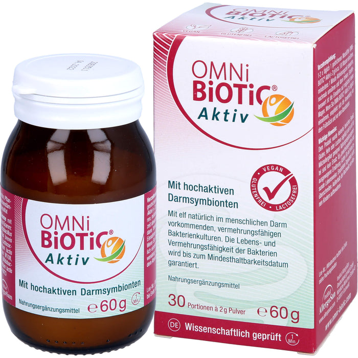 OMNi-BiOTiC Aktiv Pulver, 60 g Poudre