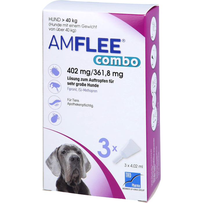 Amflee Combo Hund +40kg, 3 St LOE