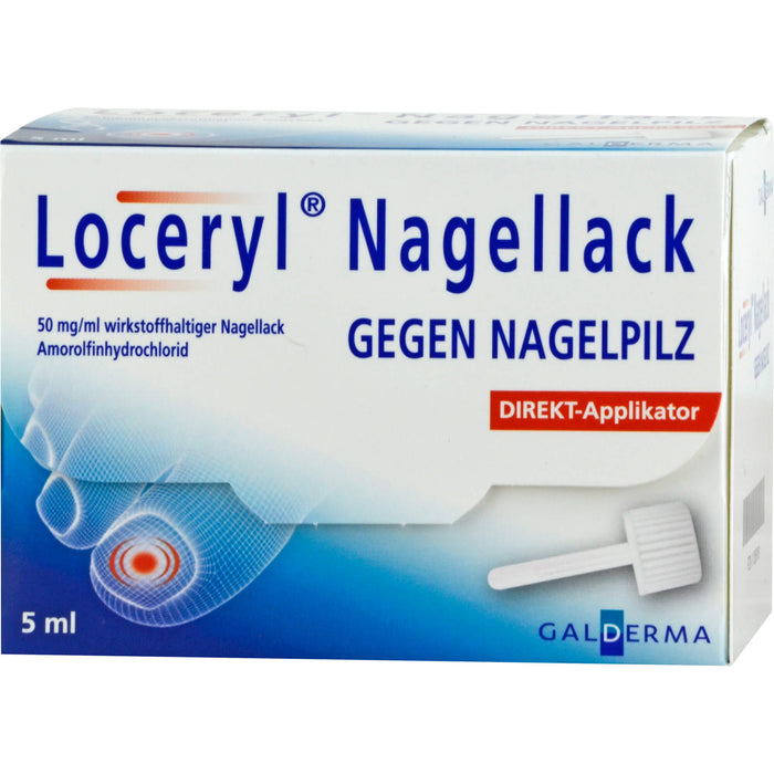 Loceryl kohlpharma Nagellack gegen Nagelpilz Direkt-Applikator, 5 ml Wirkstoffhaltiger Nagellack