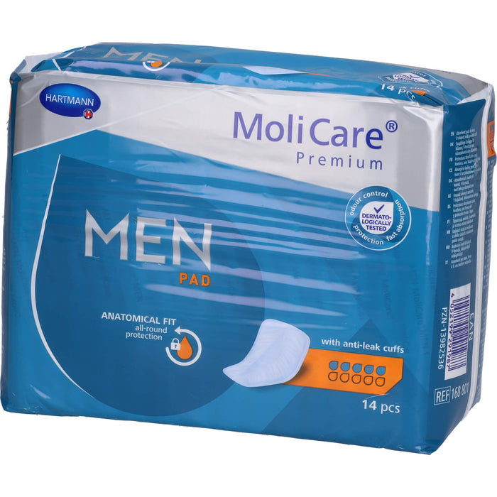 MoliCare Premium MEN PAD 5 Tropfen, 14 St