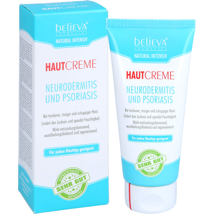 believa Natural Intensiv Pflegecreme, 100 ml Creme